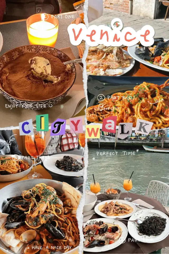 Three restaurants you MUST try in Venice😍