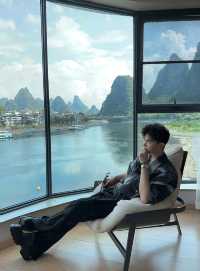 來陽朔旅遊I發圈被問爆的江景民宿!