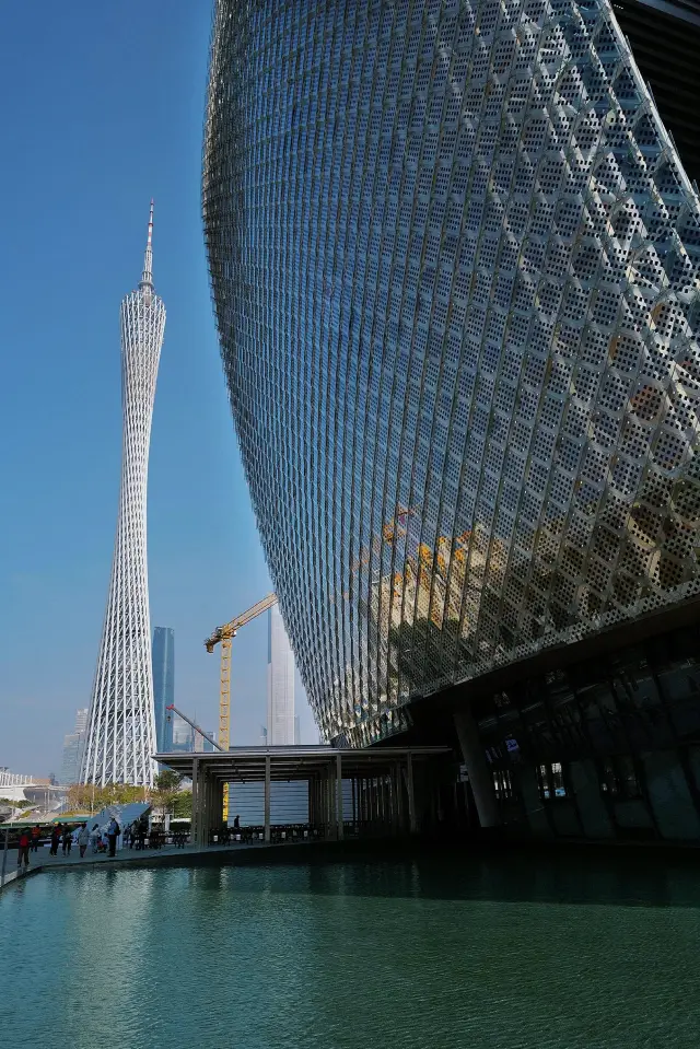 The national-level new museum in Guangzhou is now open!