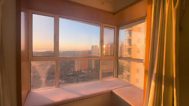 Qinhuangdao sea view sunrise room, who can not love it
