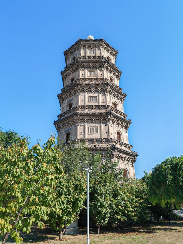 涿州雙塔，位於河北省涿州市老城區東北隅
