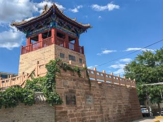 The Iron Bell and Bell Tower of Ciyun Temple in Qingcheng, Gansu