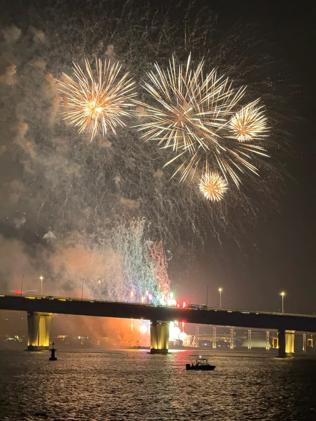 珠海能看到澳門煙花