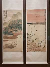 這個展得從負一樓開始逛，匯集了136件真跡