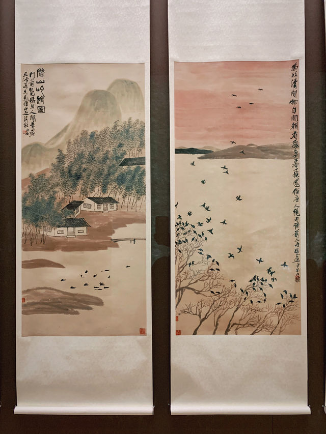 這個展得從負一樓開始逛，匯集了136件真跡
