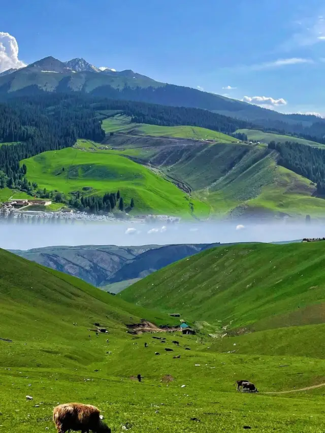 Xinjiang's Kanas is very remote, but it is incredibly beautiful