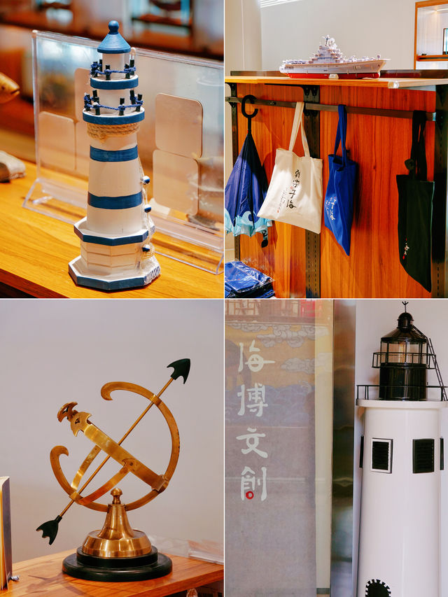中國航海博物館｜海博文創店，不僅是個文創店也是一個展覽廳