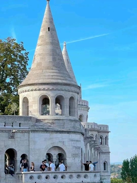 Stunning Castle in Budapest Hungary😍❤️