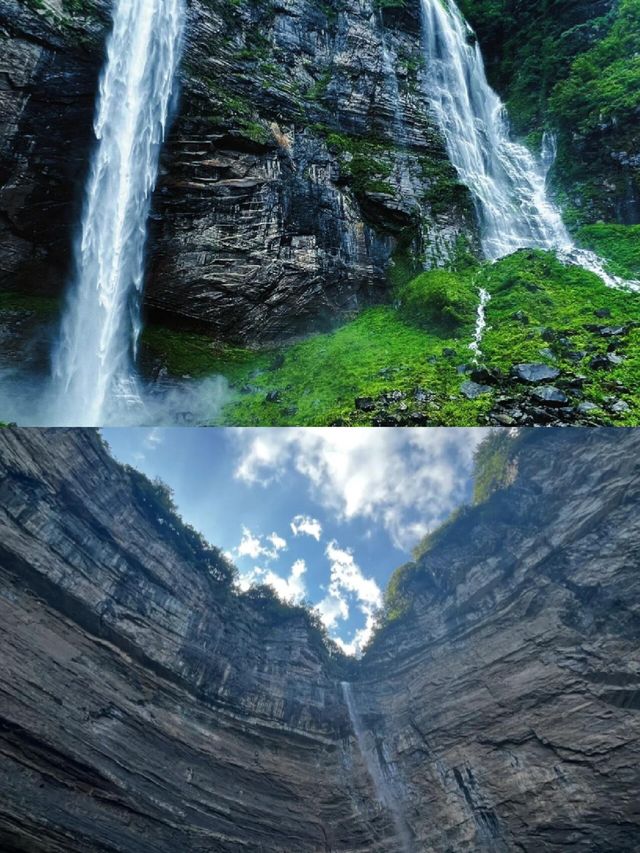 享受瀑布的自由·吊水岩