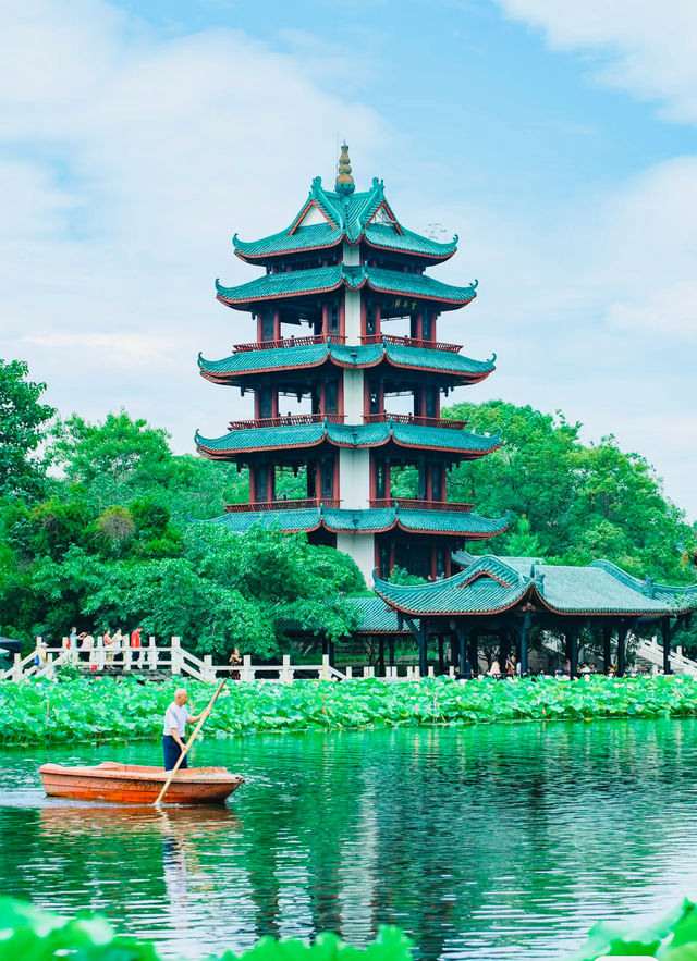 Citywalk|成都必打卡寶藏公園--新都桂湖