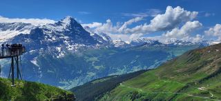 Day 8 in Europe - Checking in at First, Fiesch