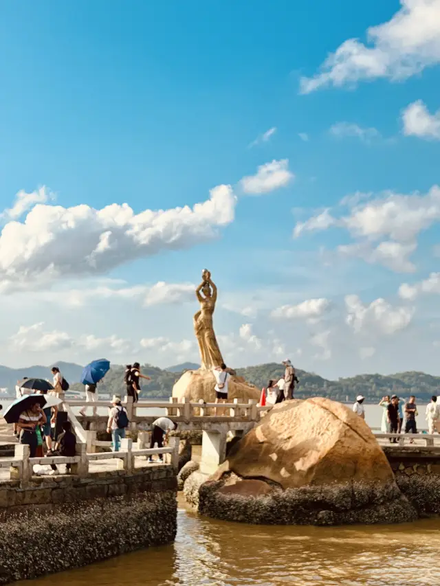 Check-in at Zhuhai Landmark: Zhuhai Fisher Girl~