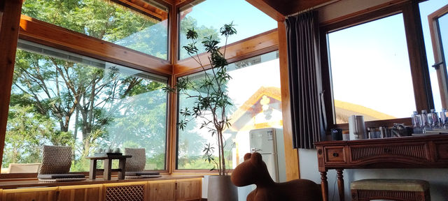 湖邊木屋的慢生活。