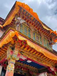 魅力西藏，藏傳佛教寺廟——卡久寺。