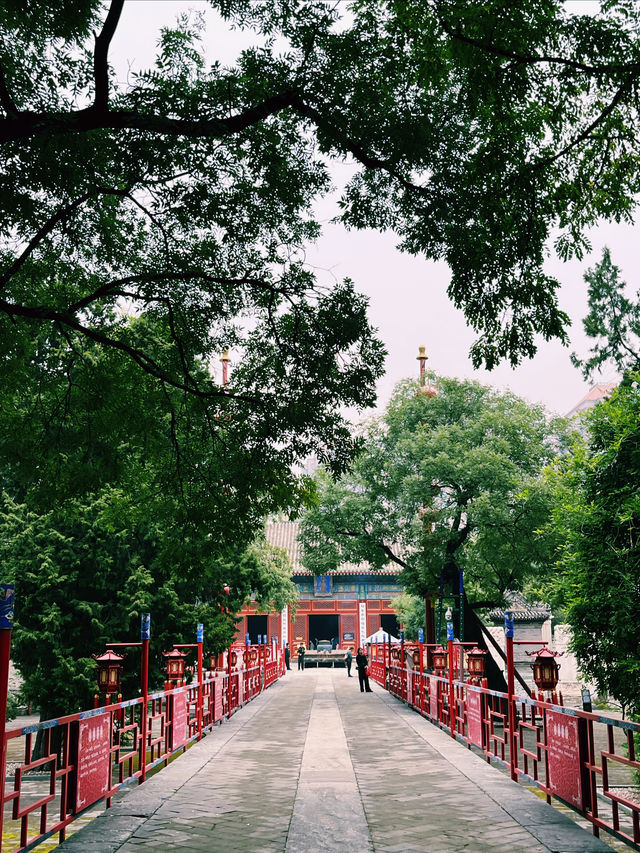 國保打卡:北京東嶽廟(國四)。 國保打卡:北京東嶽廟(國四)。