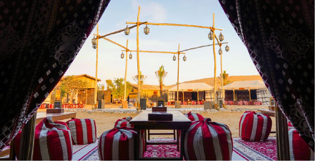Influencer Al Khayma Camp Dune Bashing