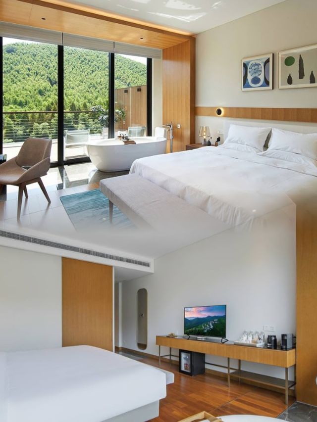 湖州慧心谷|住進山頂 villa 躺看千畝竹海茶園