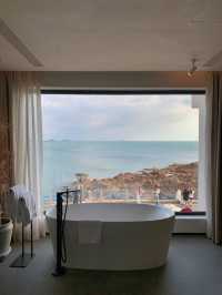 青島！！獨棟海景名宿！睡在大海上浪漫哭了！