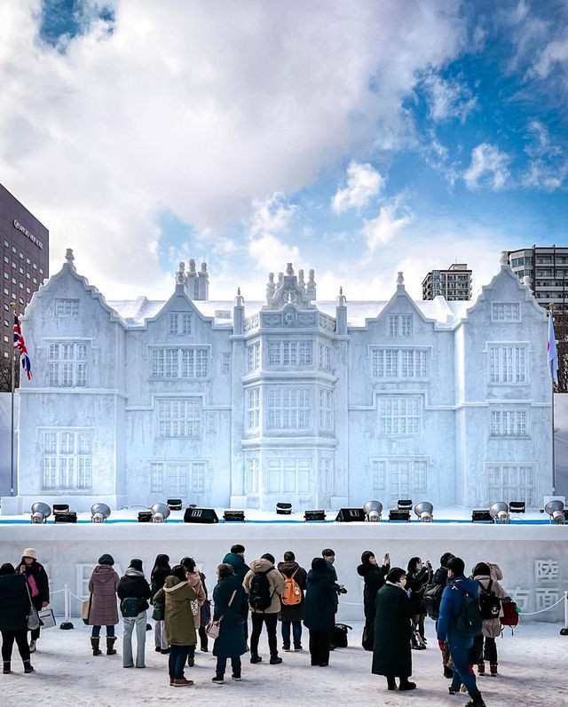 札幌雪祭｜堆滿幸福的冰雪奇緣