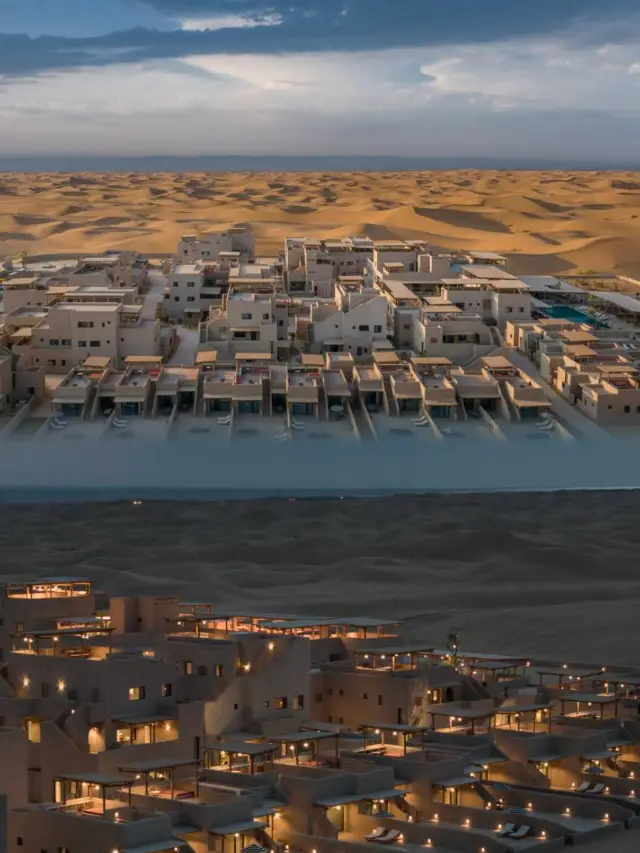 Zhongwei Tengol | A Mirage Hidden in the Tengger Desert