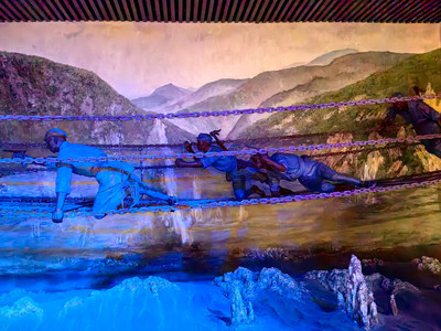 音波 「漓江」水彩画 （崇義個人旅行ガイド（2025年年）：おすすめの 