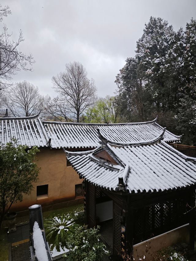 千山暮雪（春日雪景）