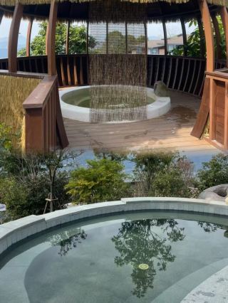 Enjoy a private hot spring in the mountains of Yunyan