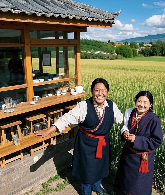 大理喜洲春天麥田拍攝打卡機位大公開