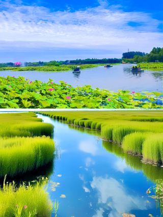 Hiding in Hebei is a 'Little Jiangnan'! Capture stunning photos at these 5 spots in Baiyang Lake
