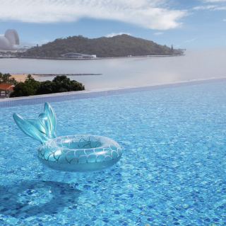 Zhuhai's Must-Visit Spot! The "Sky Mirror" Infinity Pool at Wanghailou Will Leave You in Awe