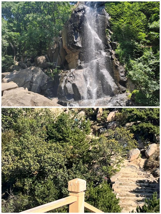 天津盤山壯觀嘅自然景觀吸引人注目睇吓啦