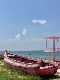 威海海草房住咗布魯威斯號睇咗～