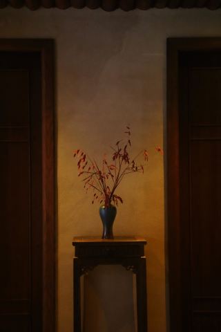 Brick and tile hide Zen meaning, find a moment of leisure in the homestay