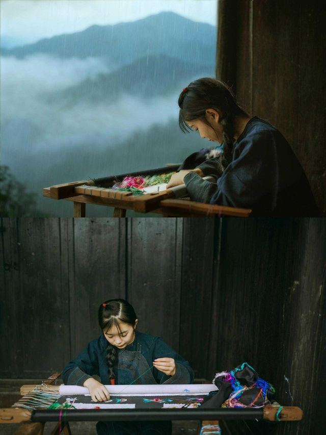 走進湘西|穿苗服做一回山野間的仙子 走進湘西|穿苗服做一回山野間的仙子