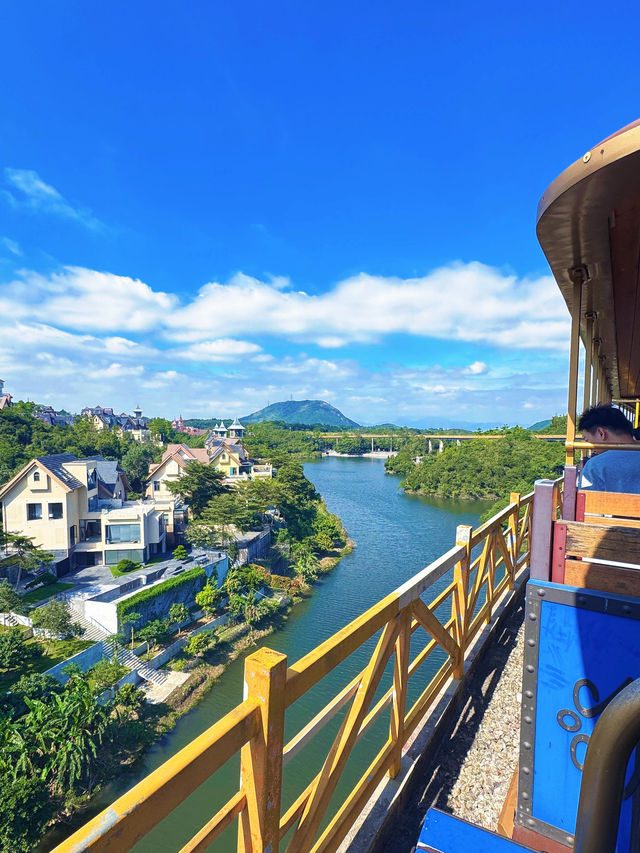 深圳茶溪谷森林小火車|雲海廣場這才是真松弛感 深圳茶溪谷森林小火車|雲海廣場這才是真松弛感