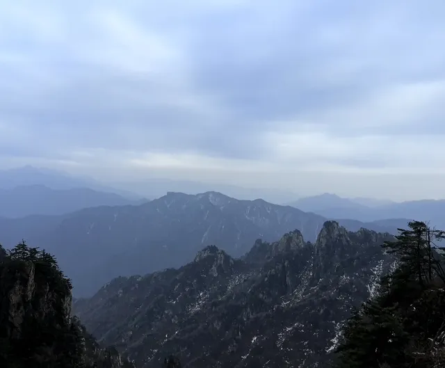 12.2老君山實測,金頂真的巨冷 12.2老君山實測,金頂真的巨冷