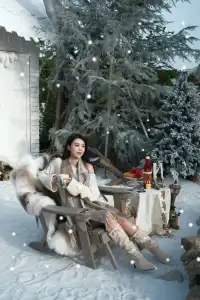 珠海下雪了在海邊拍一組冬日情書