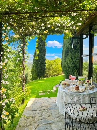 Living in Tuscany is like stepping into a springtime painting! I could brag about this hotel for the rest of my life.