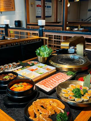 Pingyao locals' secret charcoal grill ceiling
