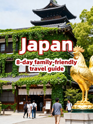 8-day Japan family trip guide: stress-free and fun