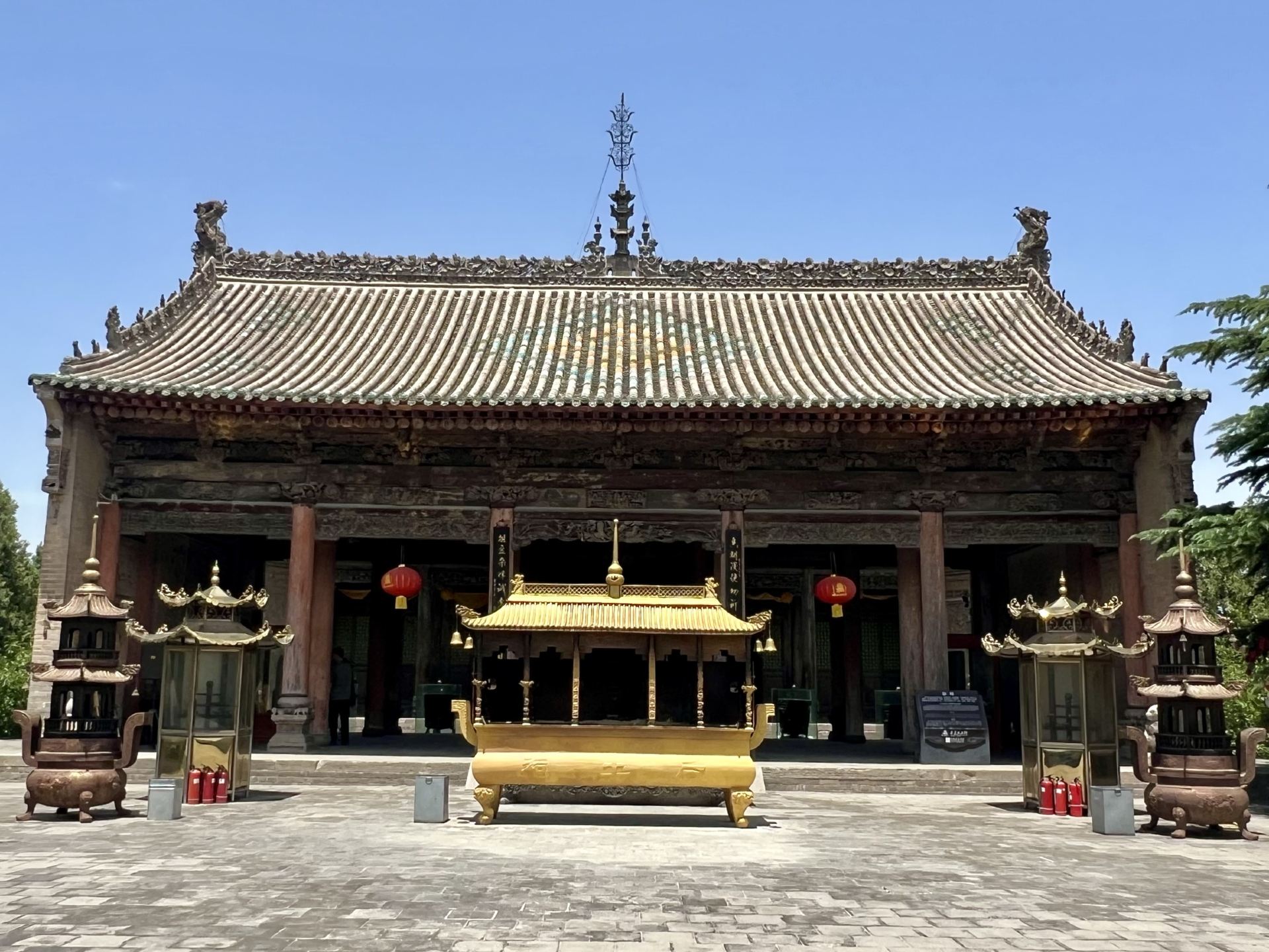 Yuncheng · Wanrong | Major historical and cultural site protected at the national level · Wanrong Houtu Temple (Qiufeng Tower)