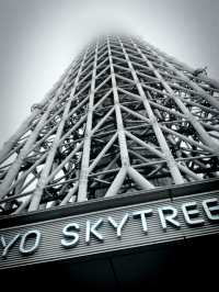 Skytree- building that enters the cloud 