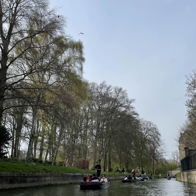 Punting in Cambridge UK