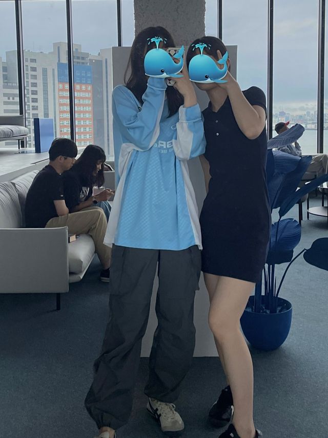 영종도 무인도가 보이는 뷰/분위기/소금빵 맛집 카페🌊