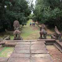 Banteay Same temple View in Rainy season