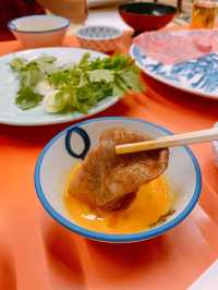平歎入口即化壽喜燒近江牛🐂百年平民店淺草「米久」🍚