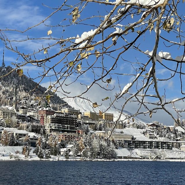 Winter Bliss at Lake St. Moritz