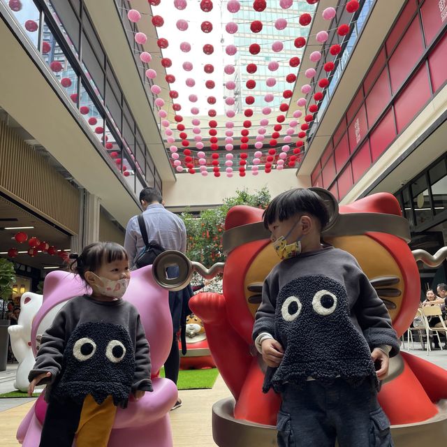 恭喜發財，新年新景象中環街市
