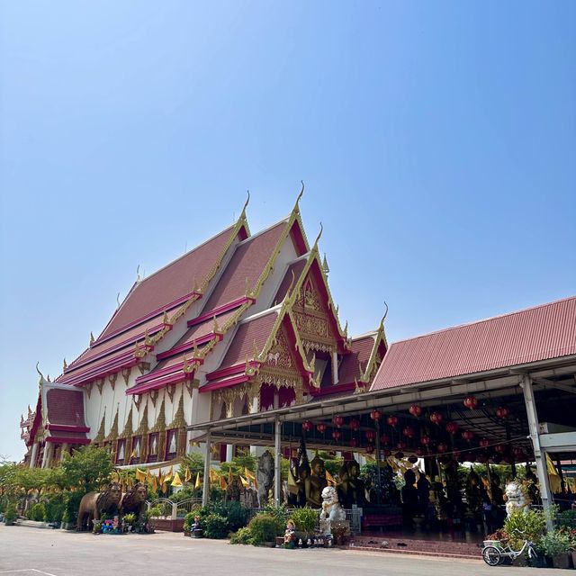 ไหว้พระ ทำบุญ วัดเกตุมดีศรีวราราม วัดสวยสมุทรสาคร 