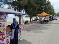 Klebang beach famous in Melaka